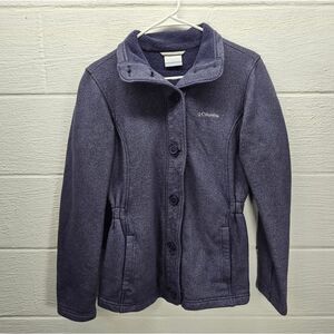 COLUMBIA Felix Peak Button-Up Sweater Jacket Size small